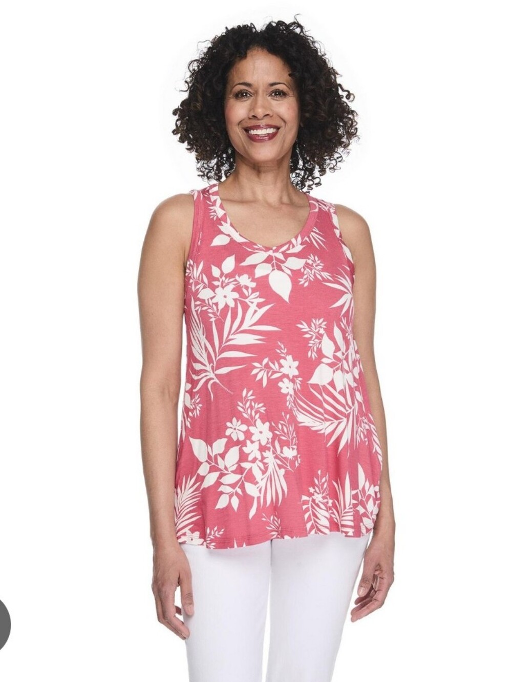 💚10 for $10💚 Bundle and save Floral V-Neck Tank Top